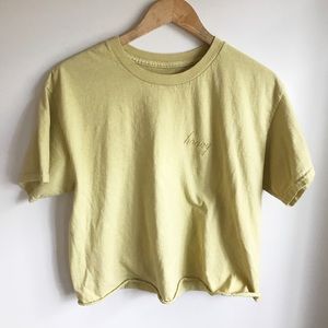 Yellow t shirt